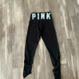 Dark gray VS PINK leggings